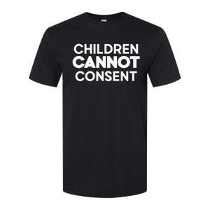 Children Cannot Consent Softstyle CVC T-Shirt