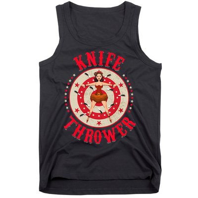 Circus Costume Circus Knife Thrower Costume Tank Top