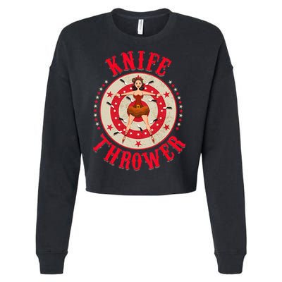 Circus Costume Circus Knife Thrower Costume Cropped Pullover Crew