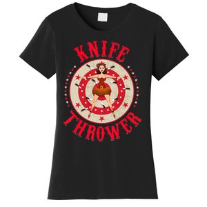 Circus Costume Circus Knife Thrower Costume Women's T-Shirt