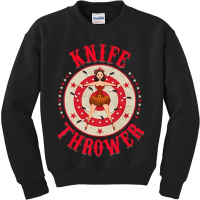Circus Costume Circus Knife Thrower Costume Kids Sweatshirt