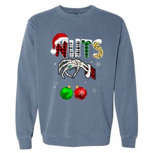 Chestnuts Christmas Chest Nuts Xmas Couple Matching Costume Garment-Dyed Sweatshirt