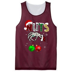 Chestnuts Christmas Chest Nuts Xmas Couple Matching Costume Mesh Reversible Basketball Jersey Tank