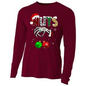 Chestnuts Christmas Chest Nuts Xmas Couple Matching Costume Cooling Performance Long Sleeve Crew