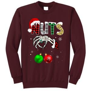 Chestnuts Christmas Chest Nuts Xmas Couple Matching Costume Tall Sweatshirt