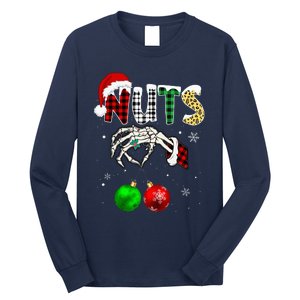 Chestnuts Christmas Chest Nuts Xmas Couple Matching Costume Long Sleeve Shirt