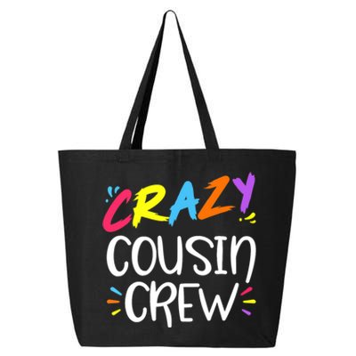 Crazy Cousin Crew Cute Gift 25L Jumbo Tote