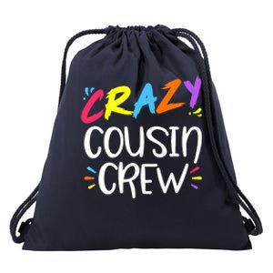 Crazy Cousin Crew Cute Gift Drawstring Bag