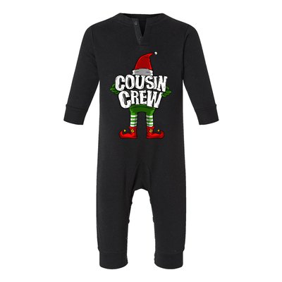 Cousin Crew Christmas Elf Matching Family Infant Fleece One Piece