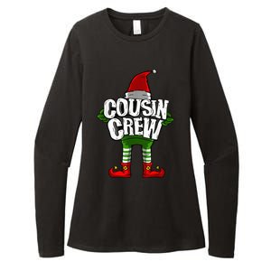 Cousin Crew Christmas Elf Matching Family Womens CVC Long Sleeve Shirt