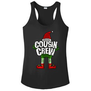 Cousin Crew Christmas Elf Matching Family Ladies PosiCharge Competitor Racerback Tank