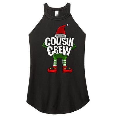 Cousin Crew Christmas Elf Matching Family Women's Perfect Tri Rocker Tank