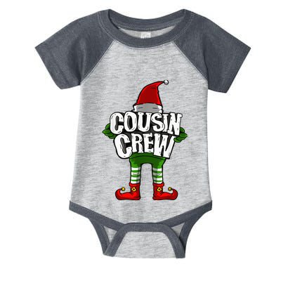 Cousin Crew Christmas Elf Matching Family Infant Baby Jersey Bodysuit