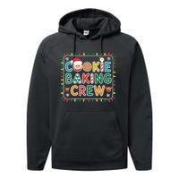 Christmas Cookie Crew Baking Pajamas Baking Family Funny Performance Fleece Hoodie