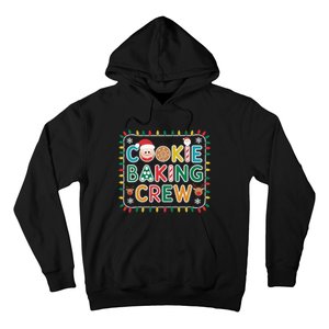 Christmas Cookie Crew Baking Pajamas Baking Family Funny Hoodie