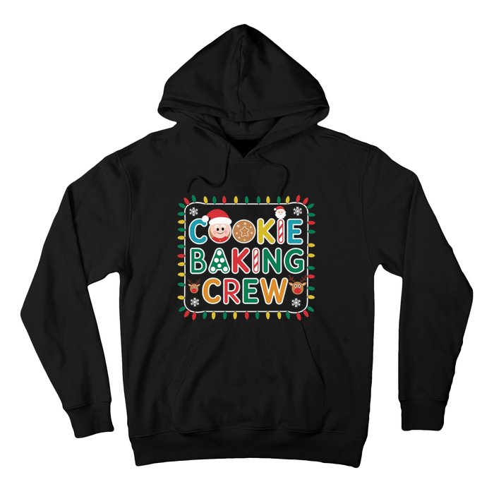 Christmas Cookie Crew Baking Pajamas Baking Family Funny Hoodie