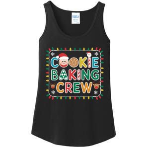 Christmas Cookie Crew Baking Pajamas Baking Family Funny Ladies Essential Tank