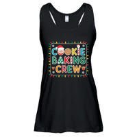 Christmas Cookie Crew Baking Pajamas Baking Family Funny Ladies Essential Flowy Tank