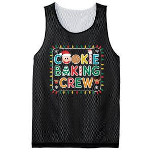 Christmas Cookie Crew Baking Pajamas Baking Family Funny Mesh Reversible Basketball Jersey Tank