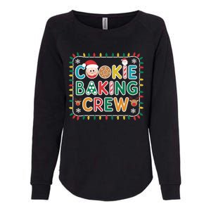 Christmas Cookie Crew Baking Pajamas Baking Family Funny Womens California Wash Sweatshirt