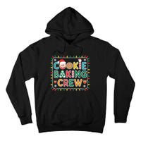 Christmas Cookie Crew Baking Pajamas Baking Family Funny Tall Hoodie