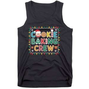 Christmas Cookie Crew Baking Pajamas Baking Family Funny Tank Top