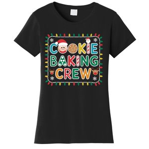 Christmas Cookie Crew Baking Pajamas Baking Family Funny Women's T-Shirt