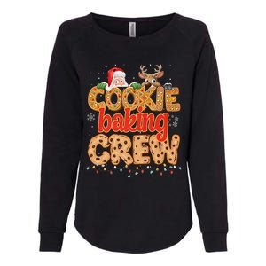 Christmas Cookie Crew Baking Pajamas Baking Family Funny Womens California Wash Sweatshirt