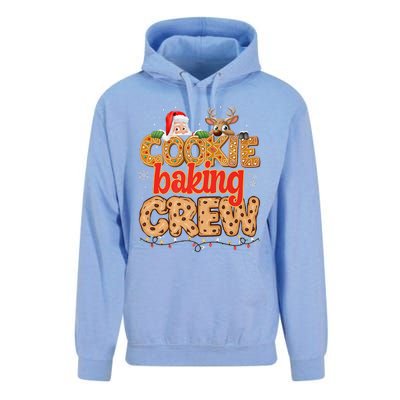 Christmas Cookie Crew Baking Pajamas Baking Family Funny Unisex Surf Hoodie