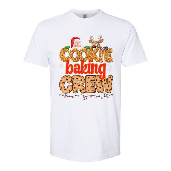 Christmas Cookie Crew Baking Pajamas Baking Family Funny Softstyle CVC T-Shirt