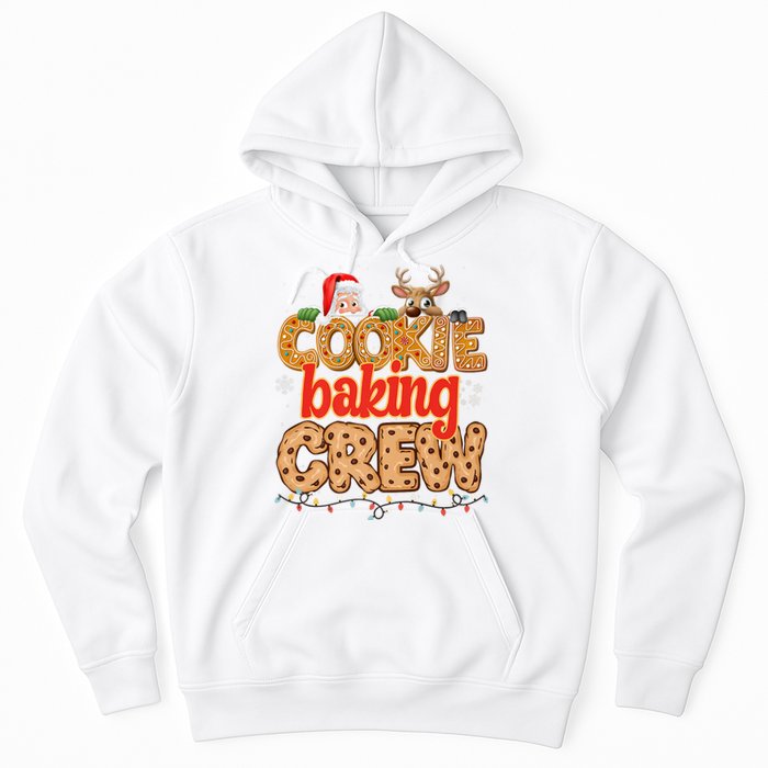 Christmas Cookie Crew Baking Pajamas Baking Family Funny Hoodie