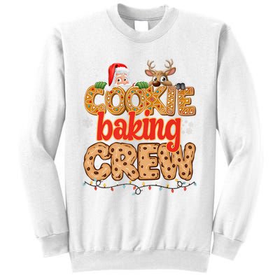 Christmas Cookie Crew Baking Pajamas Baking Family Funny Sweatshirt