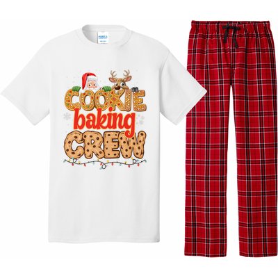 Christmas Cookie Crew Baking Pajamas Baking Family Funny Pajama Set