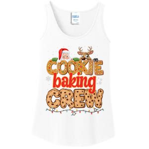 Christmas Cookie Crew Baking Pajamas Baking Family Funny Ladies Essential Tank