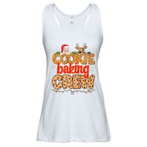 Christmas Cookie Crew Baking Pajamas Baking Family Funny Ladies Essential Flowy Tank