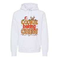 Christmas Cookie Crew Baking Pajamas Baking Family Funny Premium Hoodie