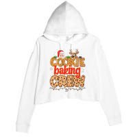 Christmas Cookie Crew Baking Pajamas Baking Family Funny Crop Fleece Hoodie