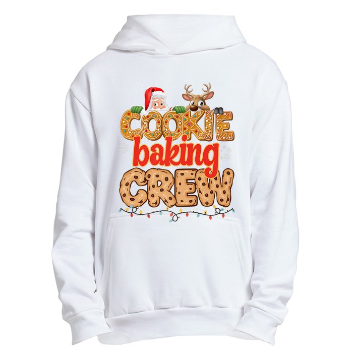 Christmas Cookie Crew Baking Pajamas Baking Family Funny Urban Pullover Hoodie