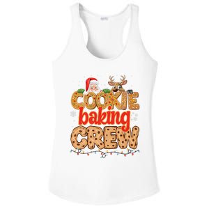 Christmas Cookie Crew Baking Pajamas Baking Family Funny Ladies PosiCharge Competitor Racerback Tank