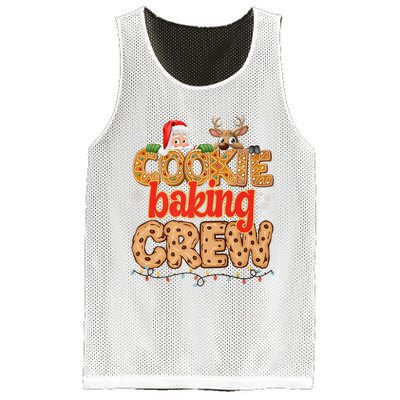 Christmas Cookie Crew Baking Pajamas Baking Family Funny Mesh Reversible Basketball Jersey Tank