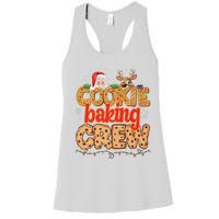 Christmas Cookie Crew Baking Pajamas Baking Family Funny Women's Racerback Tank