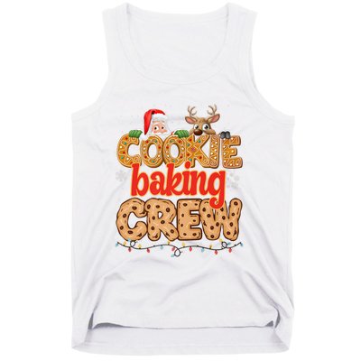 Christmas Cookie Crew Baking Pajamas Baking Family Funny Tank Top