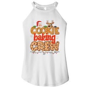 Christmas Cookie Crew Baking Pajamas Baking Family Funny Women's Perfect Tri Rocker Tank