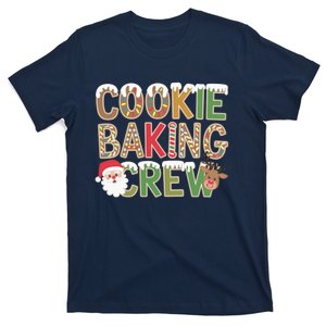 Christmas Cookie Crew Baking Pajamas Baking Family Funny T-Shirt