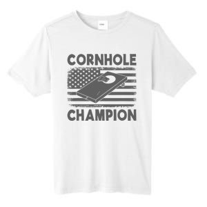 Cornhole Champion Cornhole Team Bean Bag Funny Cornhole Tall Fusion ChromaSoft Performance T-Shirt