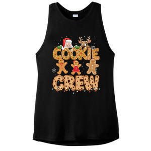 Christmas Cookie Crew Pajamas Baking Family Funny Ladies PosiCharge Tri-Blend Wicking Tank