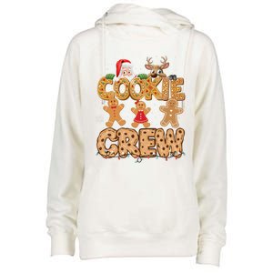 Christmas Cookie Crew Pajamas Baking Family Funny Womens Funnel Neck Pullover Hood