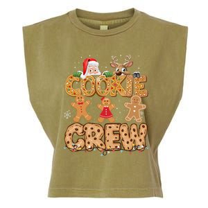 Christmas Cookie Crew Pajamas Baking Family Funny Garment-Dyed Women's Muscle Tee