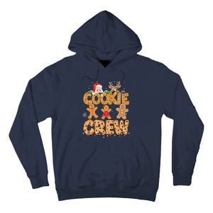 Christmas Cookie Crew Pajamas Baking Family Funny Tall Hoodie