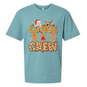 Christmas Cookie Crew Pajamas Baking Family Funny Sueded Cloud Jersey T-Shirt